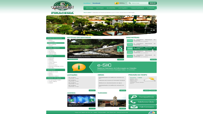Website de cara nova!